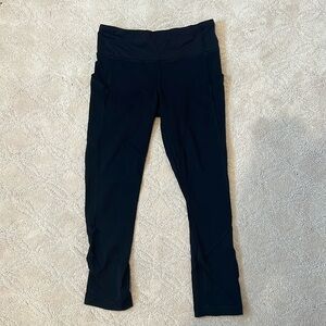 Lululemon black mesh leggings